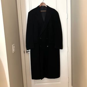 Vintage like new long wool men’s coat.